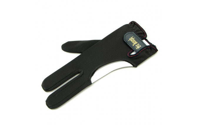 Перчатка бильярдная "Sir Joseph" (черная, на липучке) L Перчатка бильярдная "Sir Joseph" (черная, на липучке) L